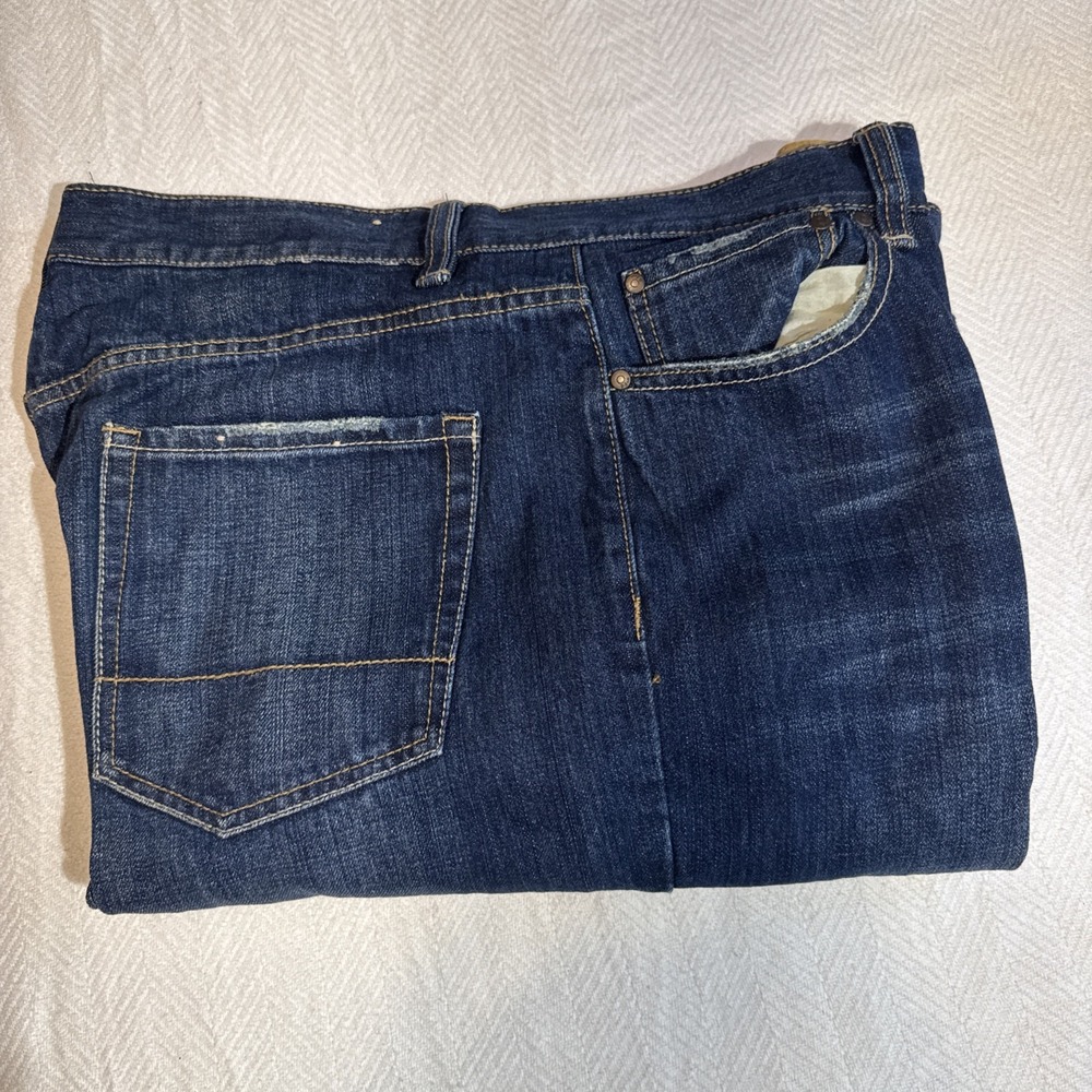 Plugg Jeans Baggy Lose Fit Mens Jeans Size 38  x 34  Dark Wash